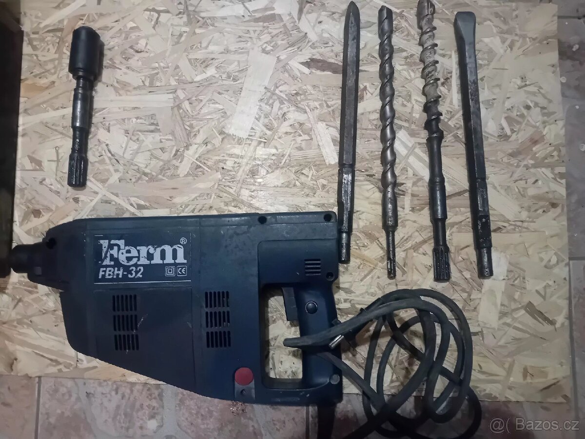 Bourací, vrtací kladivo - 2