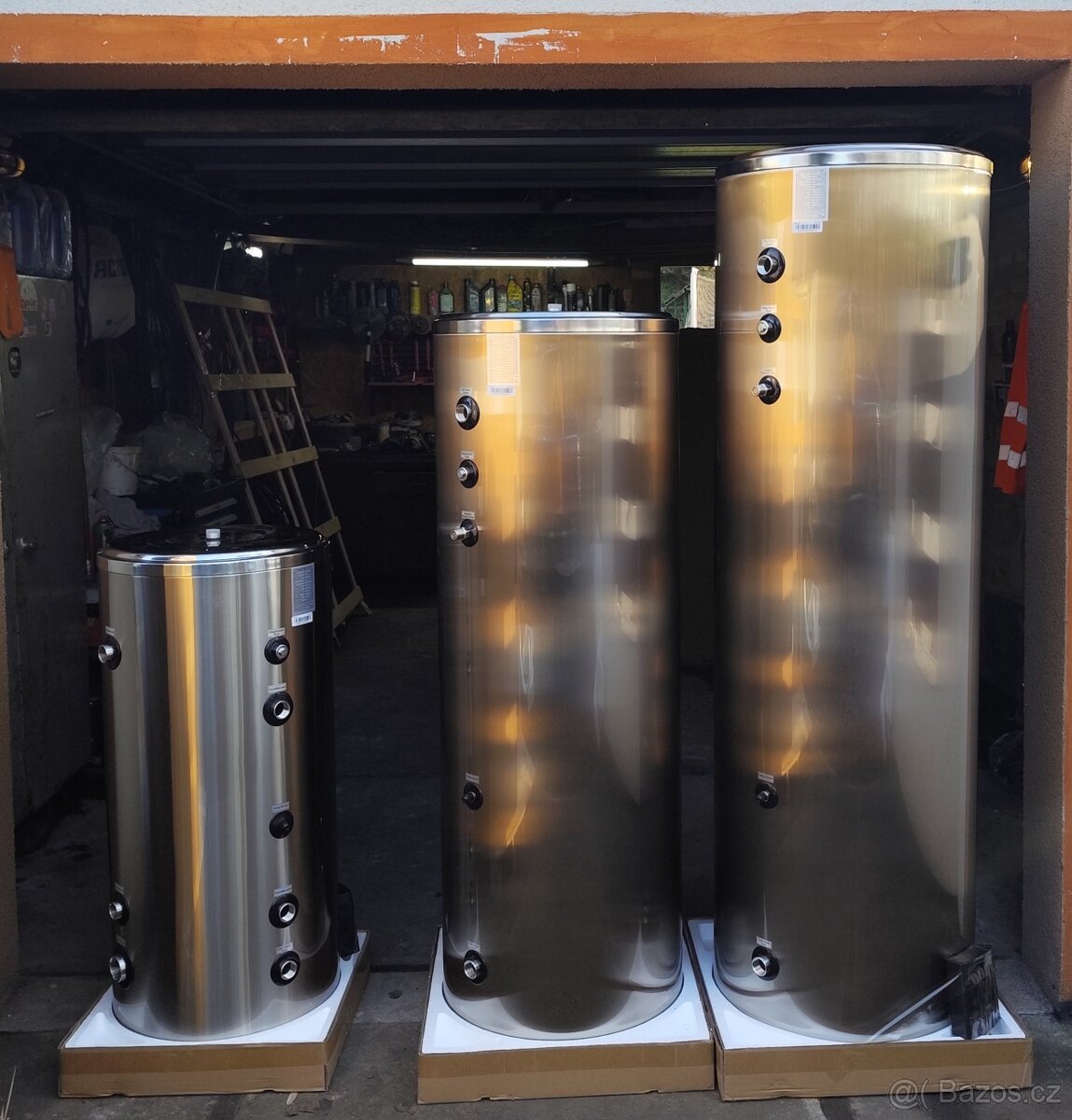 Nerezové bojlery 100l 200l 300l - 2