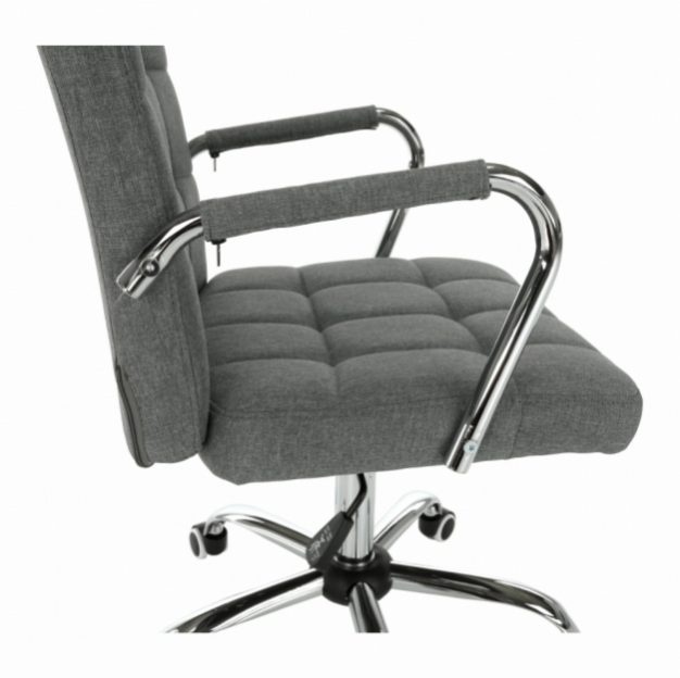Kancelářské křeslo, kancelářská židle, šedá, MORGEN - 2