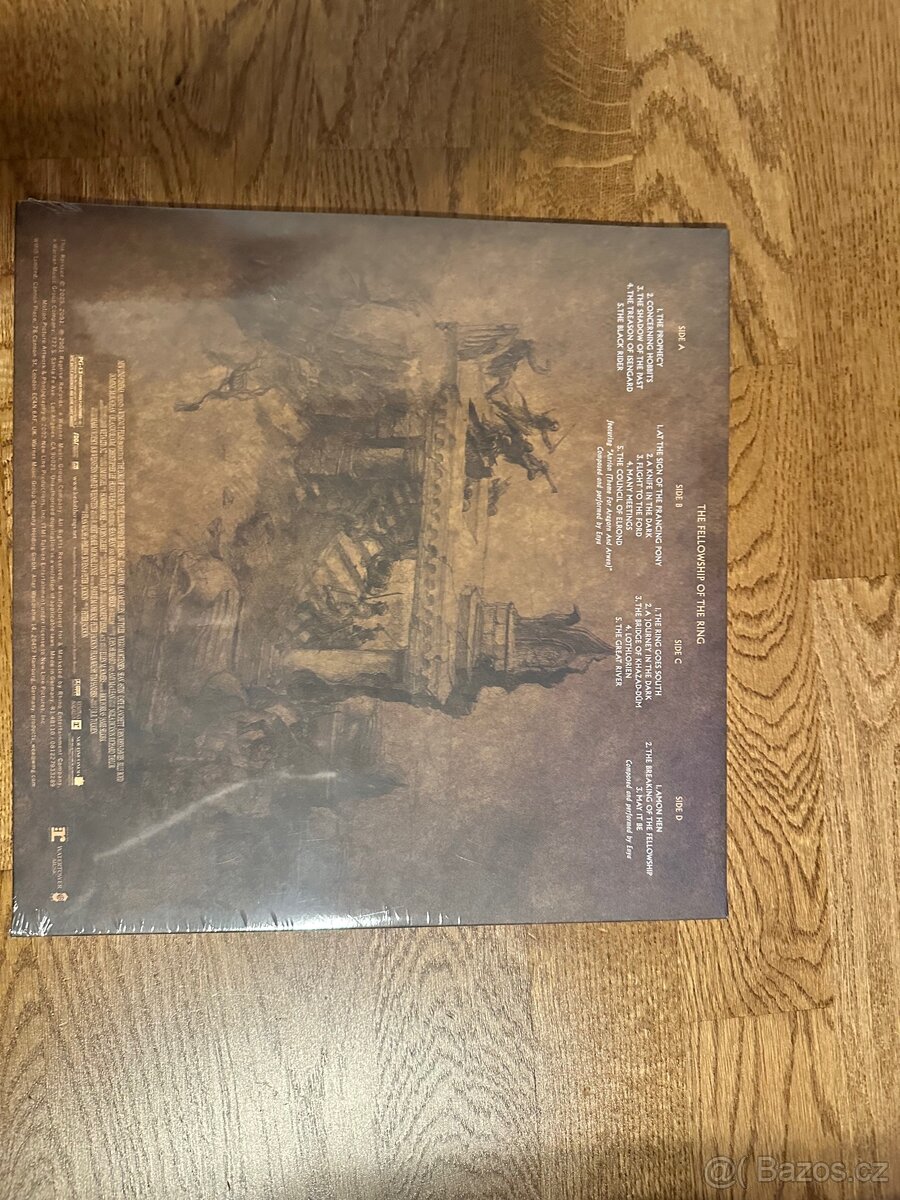 Gramofonová deska - Pán prstenů NOVÉ - 2