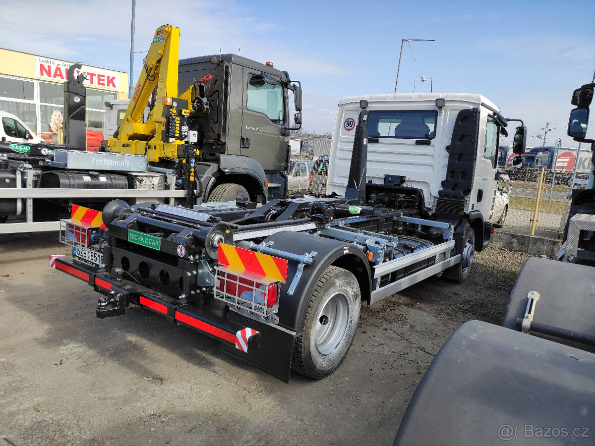 MAN TGL 12.180 4x2 BB hákový nosič kontejnerů TECHNOCAR - 2