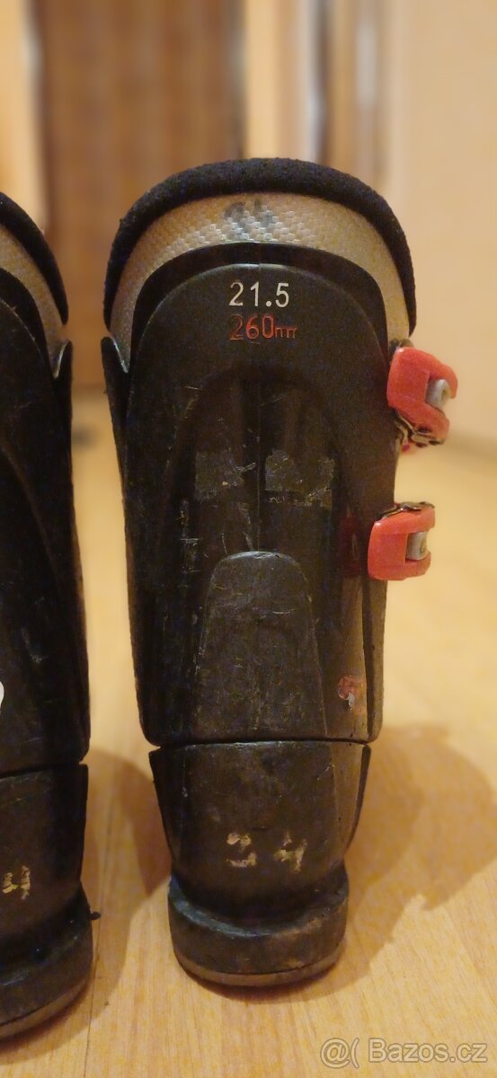 Dětské lyžáky Atomic HAWX plus a Nordica GP super - 2