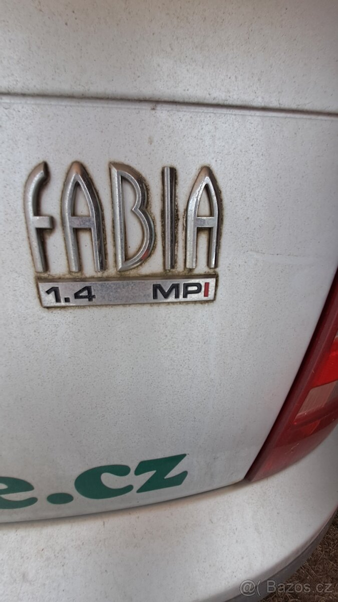 Škoda fabie 1.4 MPI - 2