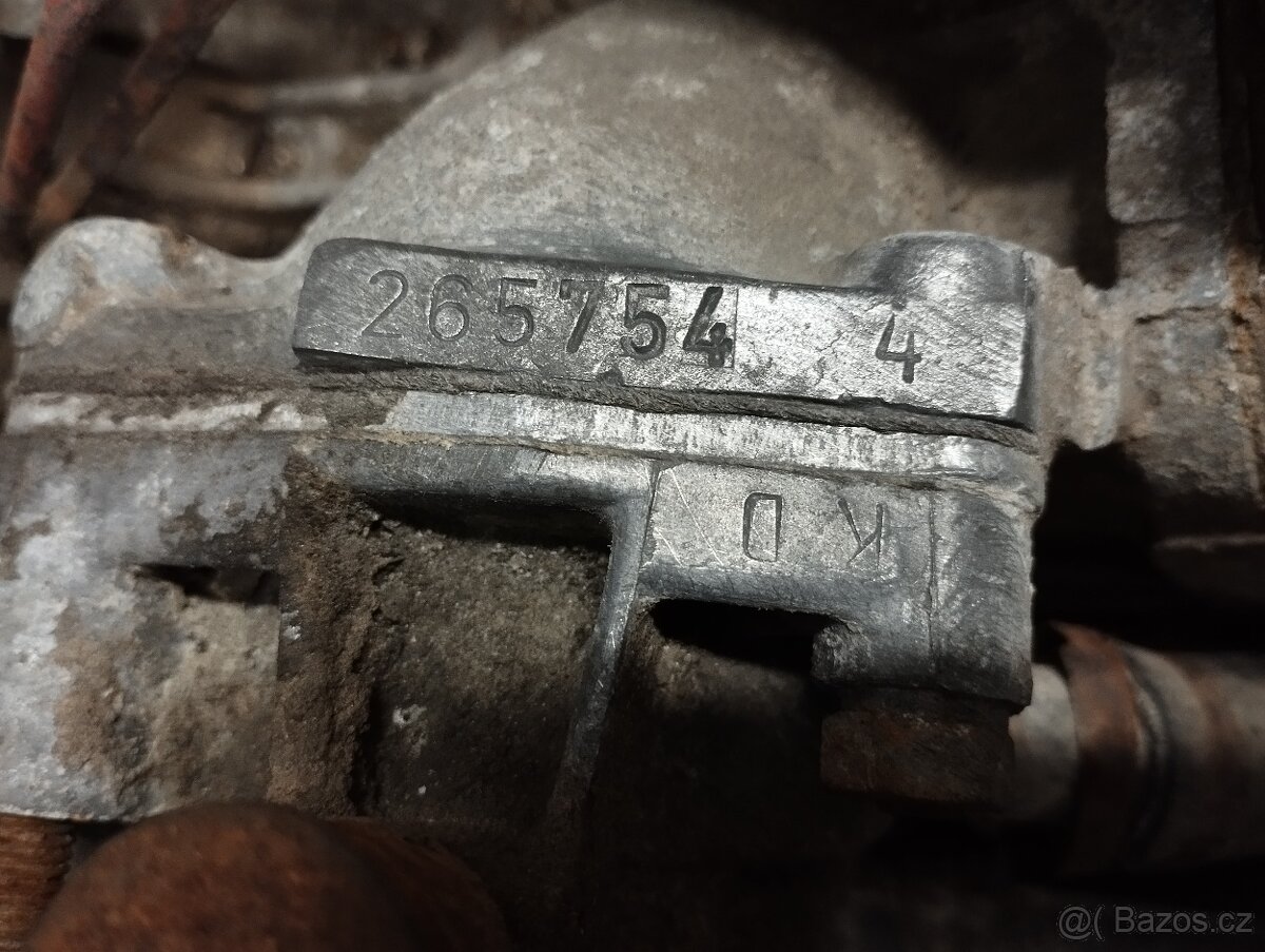 Škoda 110R motor nápravy převodovka - 2