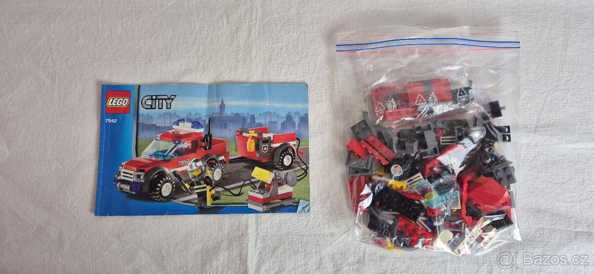 LEGO City 7942 Hasičský pick-up - 2