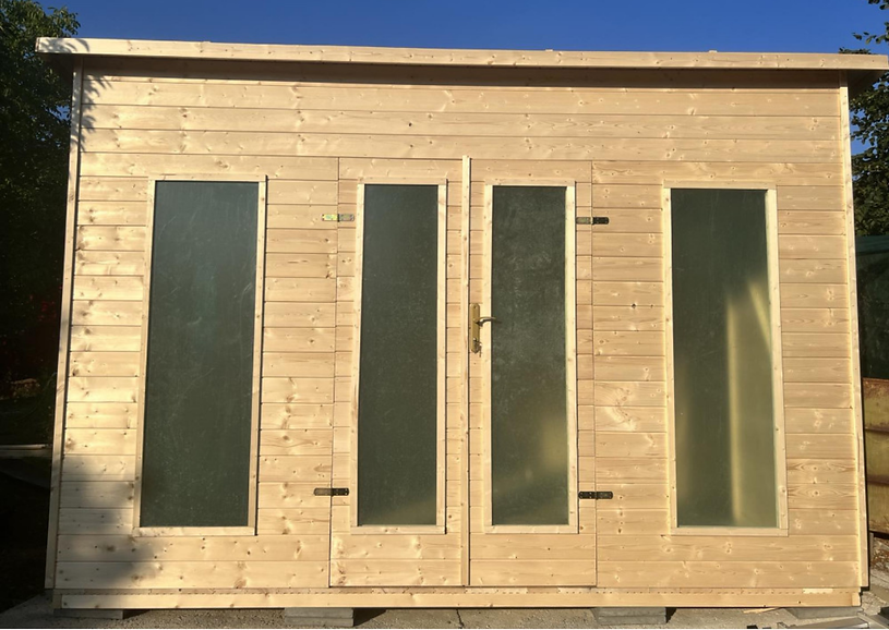 Dřevěný zahradní domek Chicago - 2