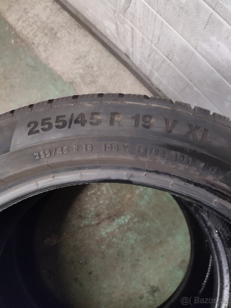 255/45/19 104V CONTINETAL ZIMNÍ 2X DOT 4619 - 2