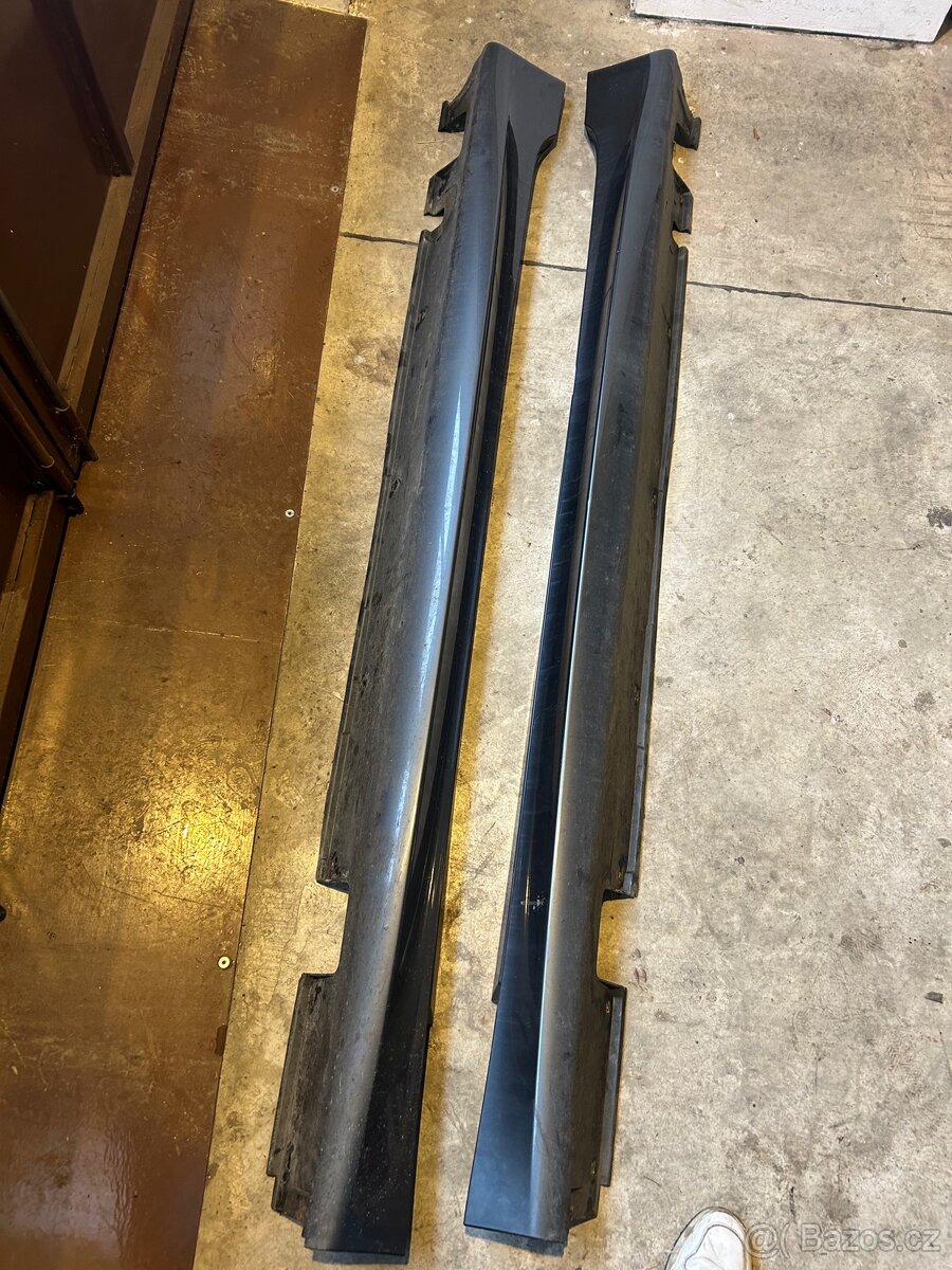 Bmw e61 Lci - Mpaket prahy PLATINGRAU - 2