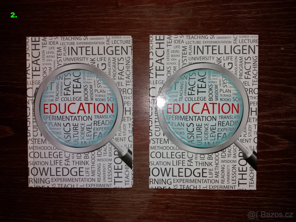 Záznamní kniha/sešit, školní potřeby, desky na sešity a jiné - 2