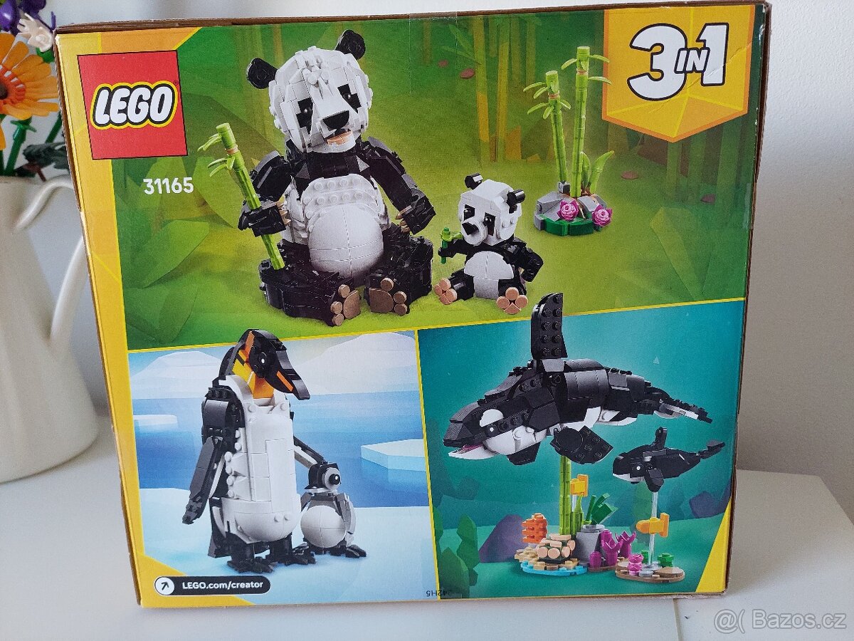 LEGO Creator 3v1 Pandí rodinka - 2