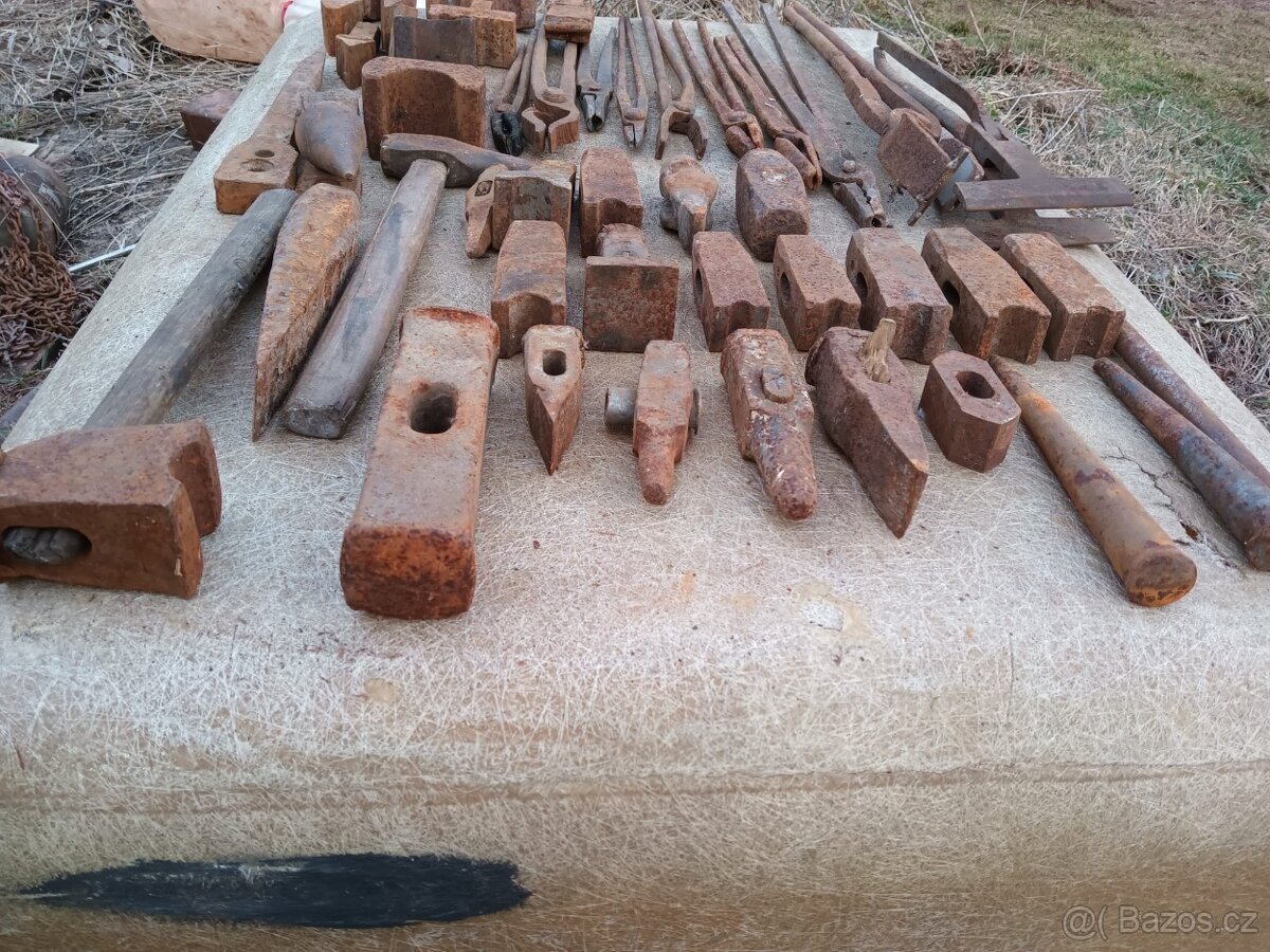 Prodám výheň a kovadlinu ,kovářské nářadí - 2