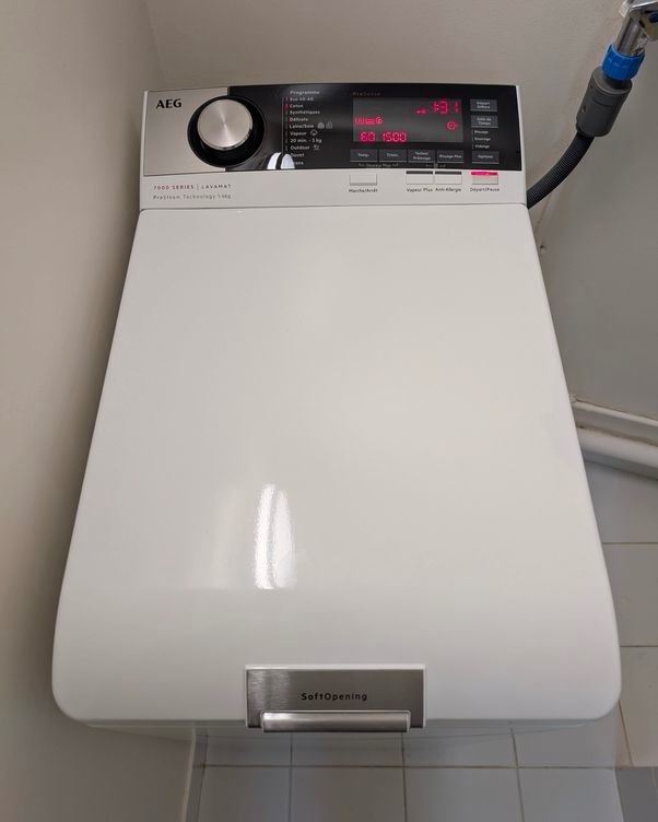 Parní pračka aeg prosteam 7000 series - 2