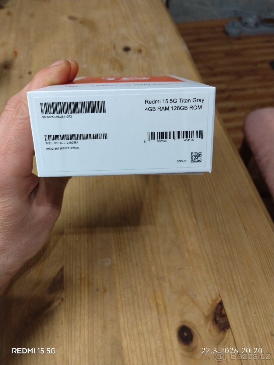 Redmi 15 5G 128g 4G - 2