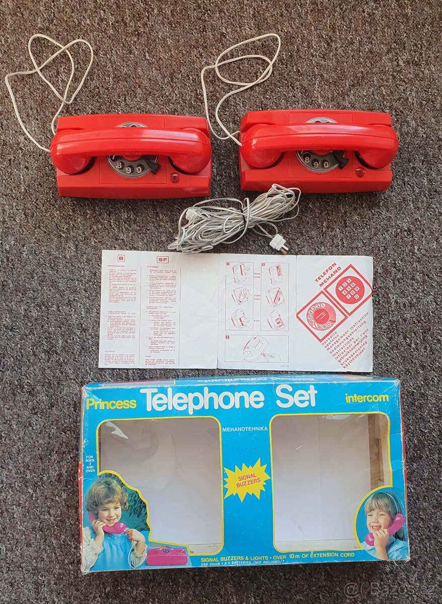 Dětské telefony 1986 - 2