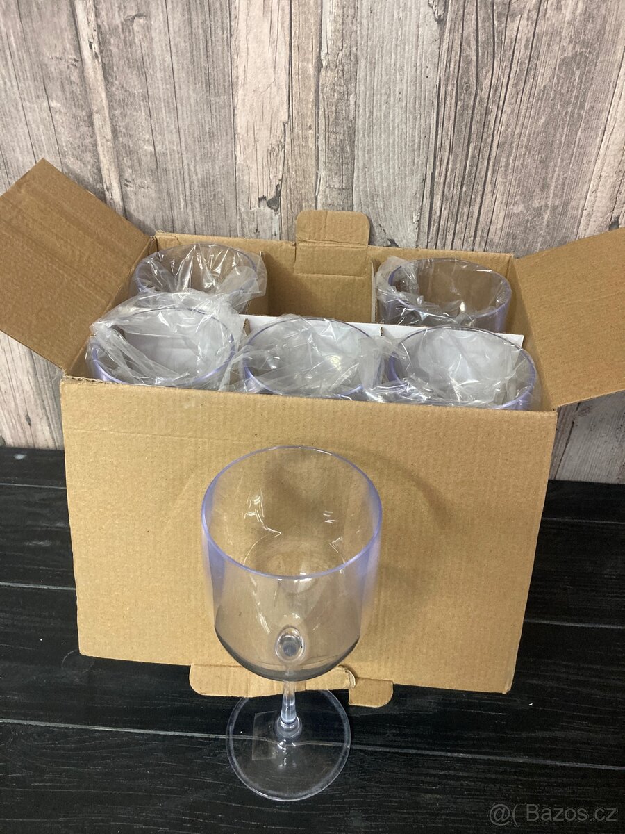 Sada plastových skleniček ERNESTO - 2