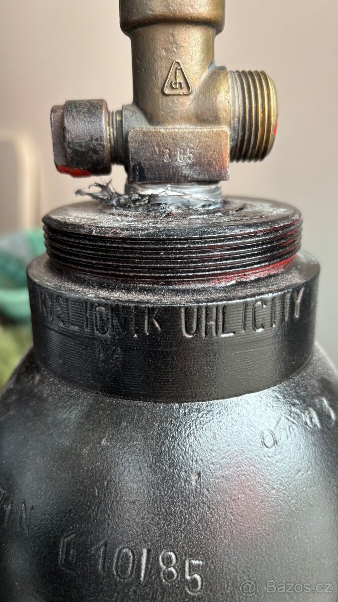 Láhev CO2 oxid uhličitý kysličník uhličitý - 2