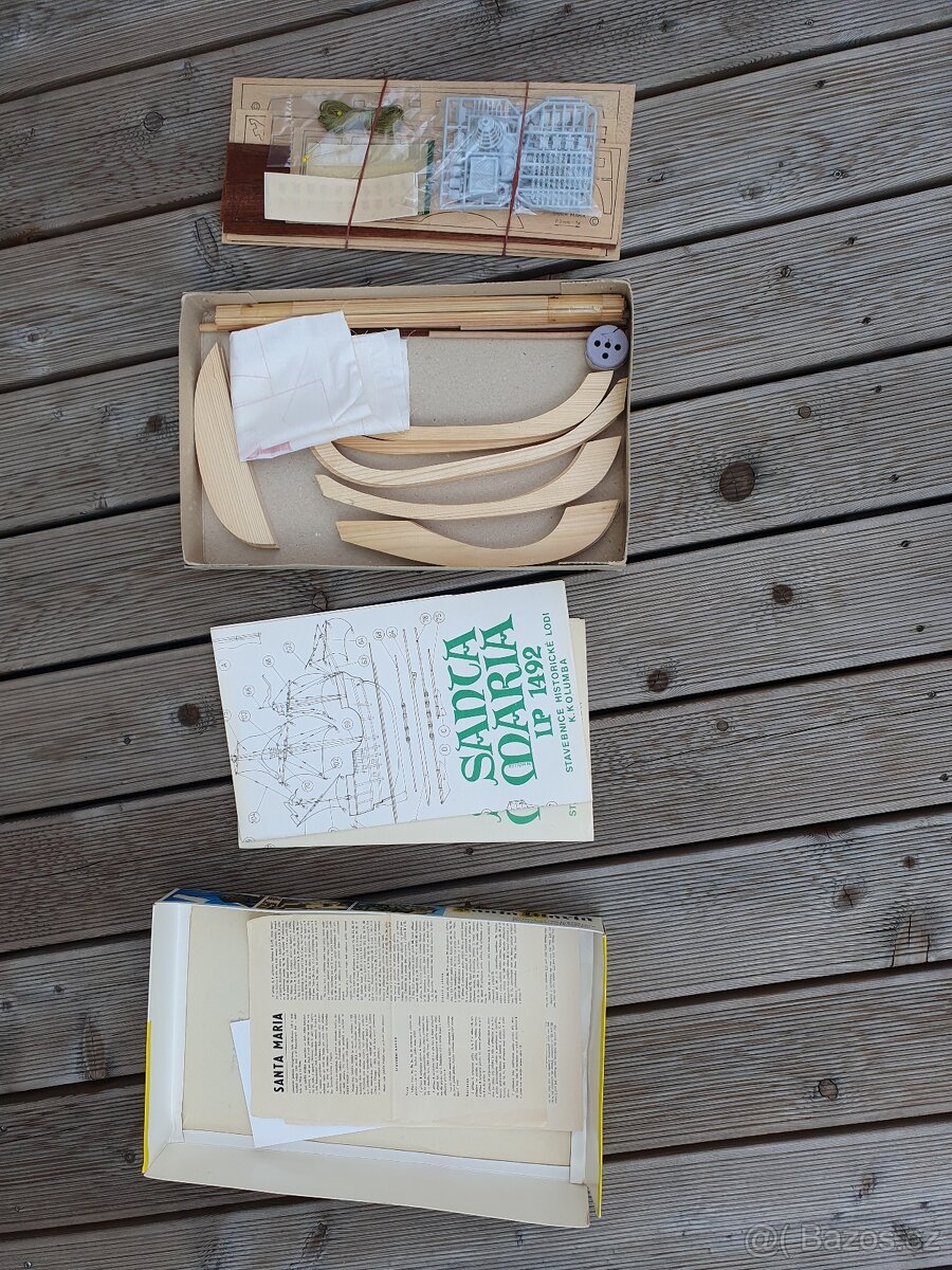 Santa Maria AD1492 - modelářská stavebnice - Igra - 2