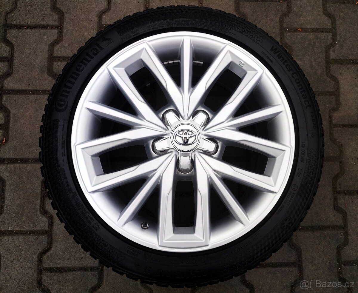 Alu kola originál Toyota Corolla 5x114,3 R17 NOVÁ SADA - 2