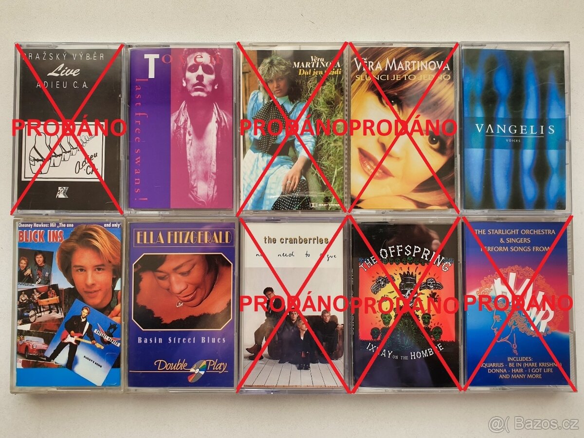 Audio kazety viz foto - 2