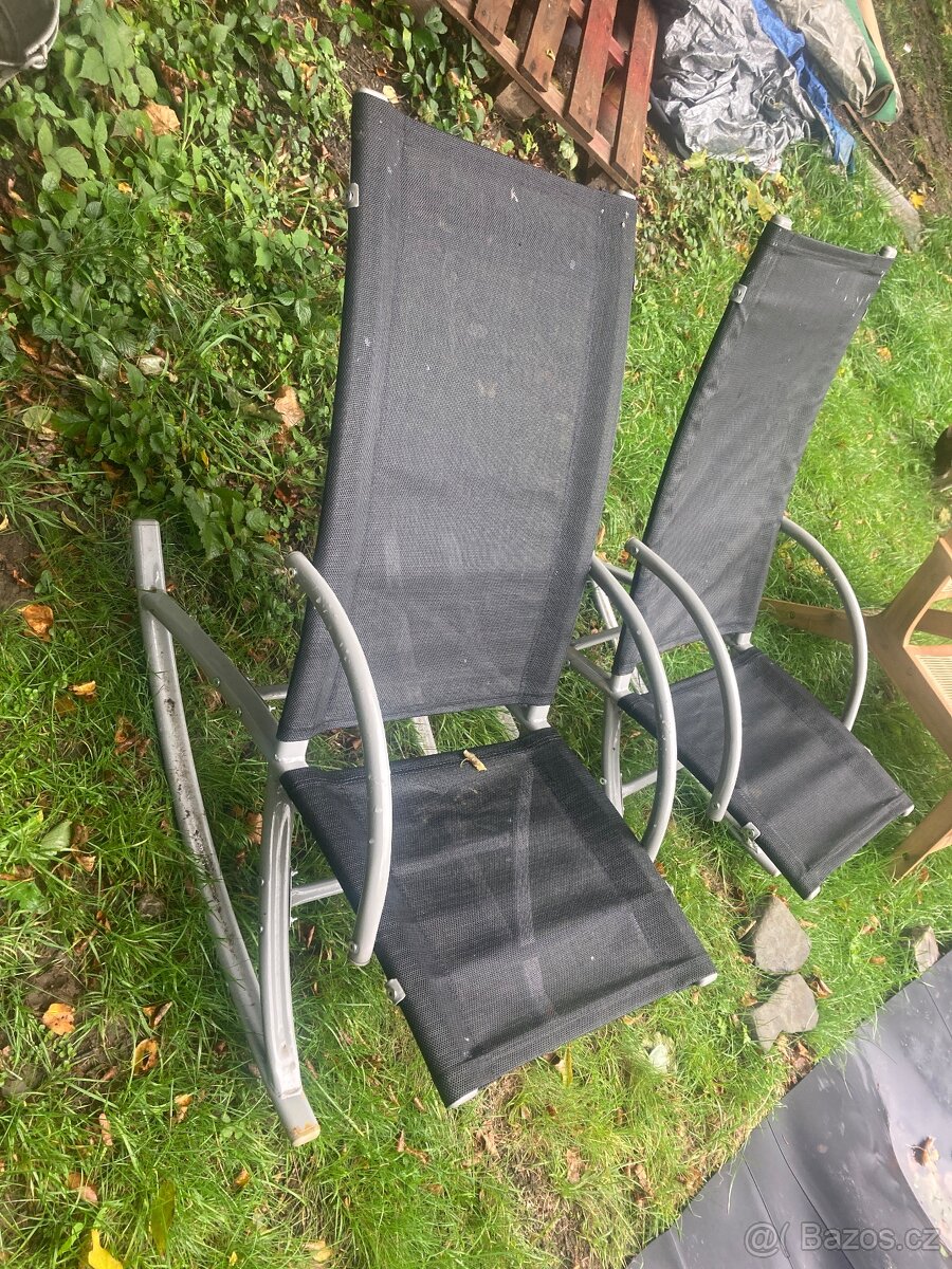 Houpací kresla zahradní - 2