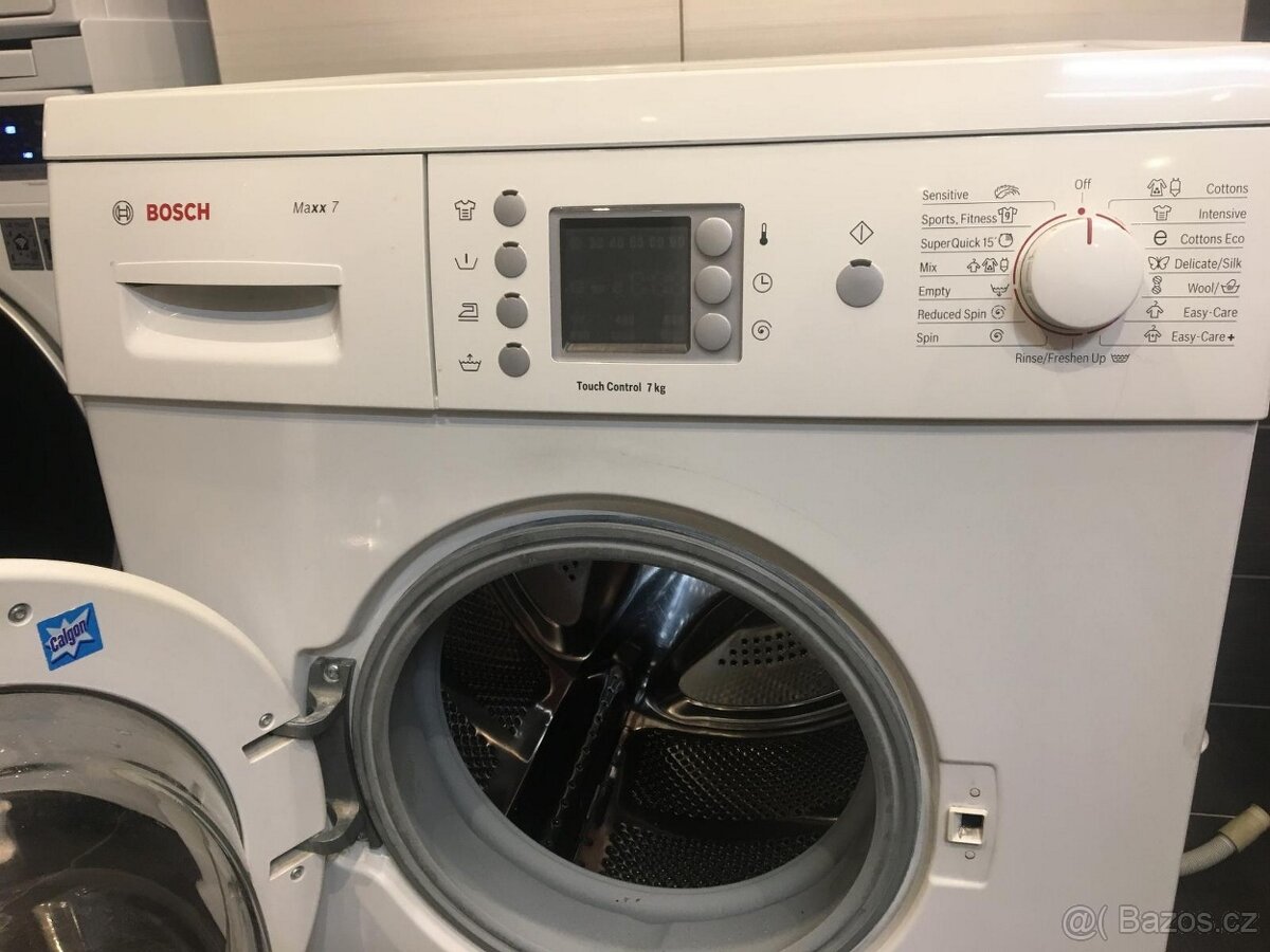 6kg ČEŠTINA pěkná značková pračka Bosch, dovoz - 2