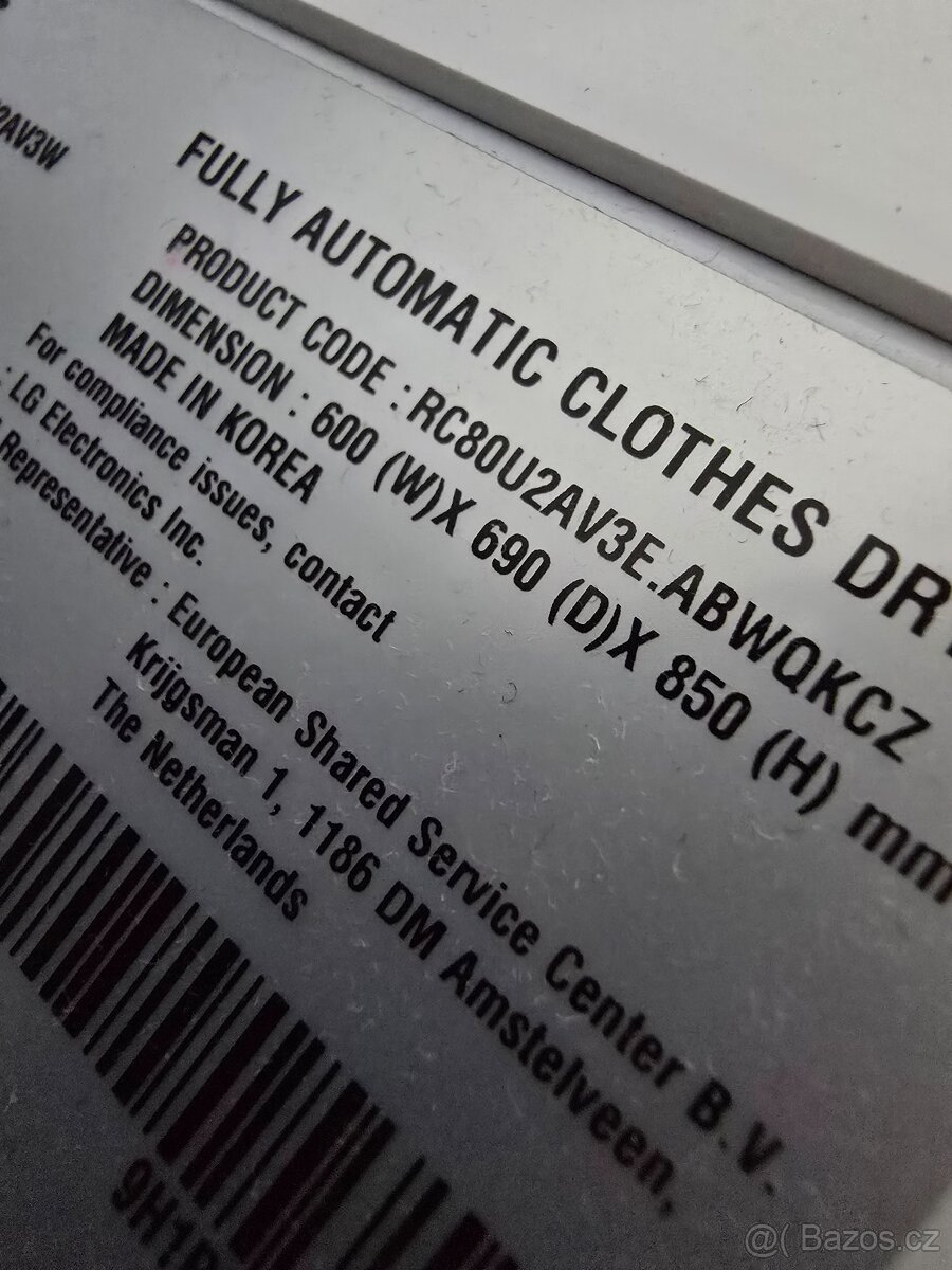 Pračka a sušička LG - 2