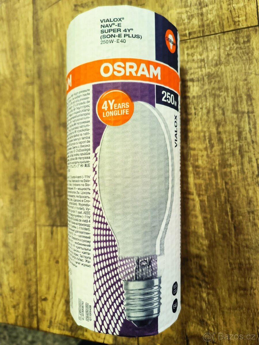 OSRAM VIALOX NAV-E 250W E40 výbojka sodík - 2