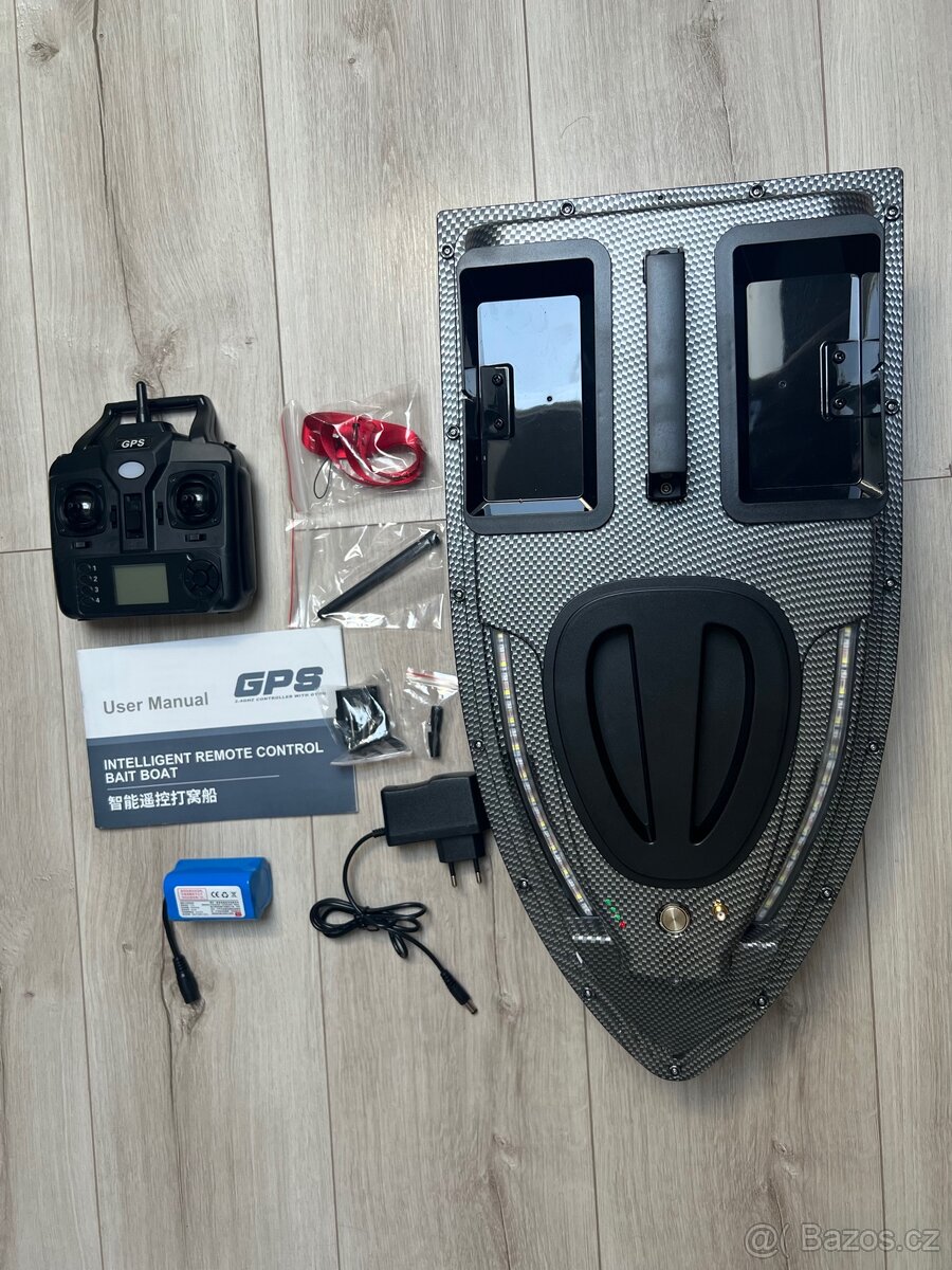Zavážecí loďka na ryby s GPS (NOVÁ) - 2