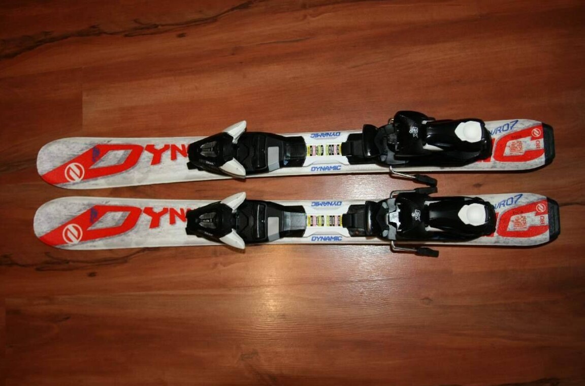 lyže dynamic 80 cm , lyžáky - 2