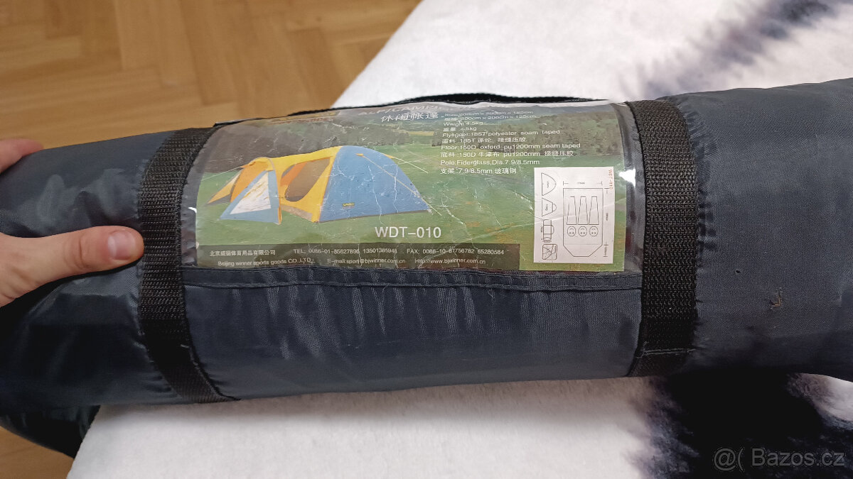 Prodám 3místný stan WDT-010 - 2