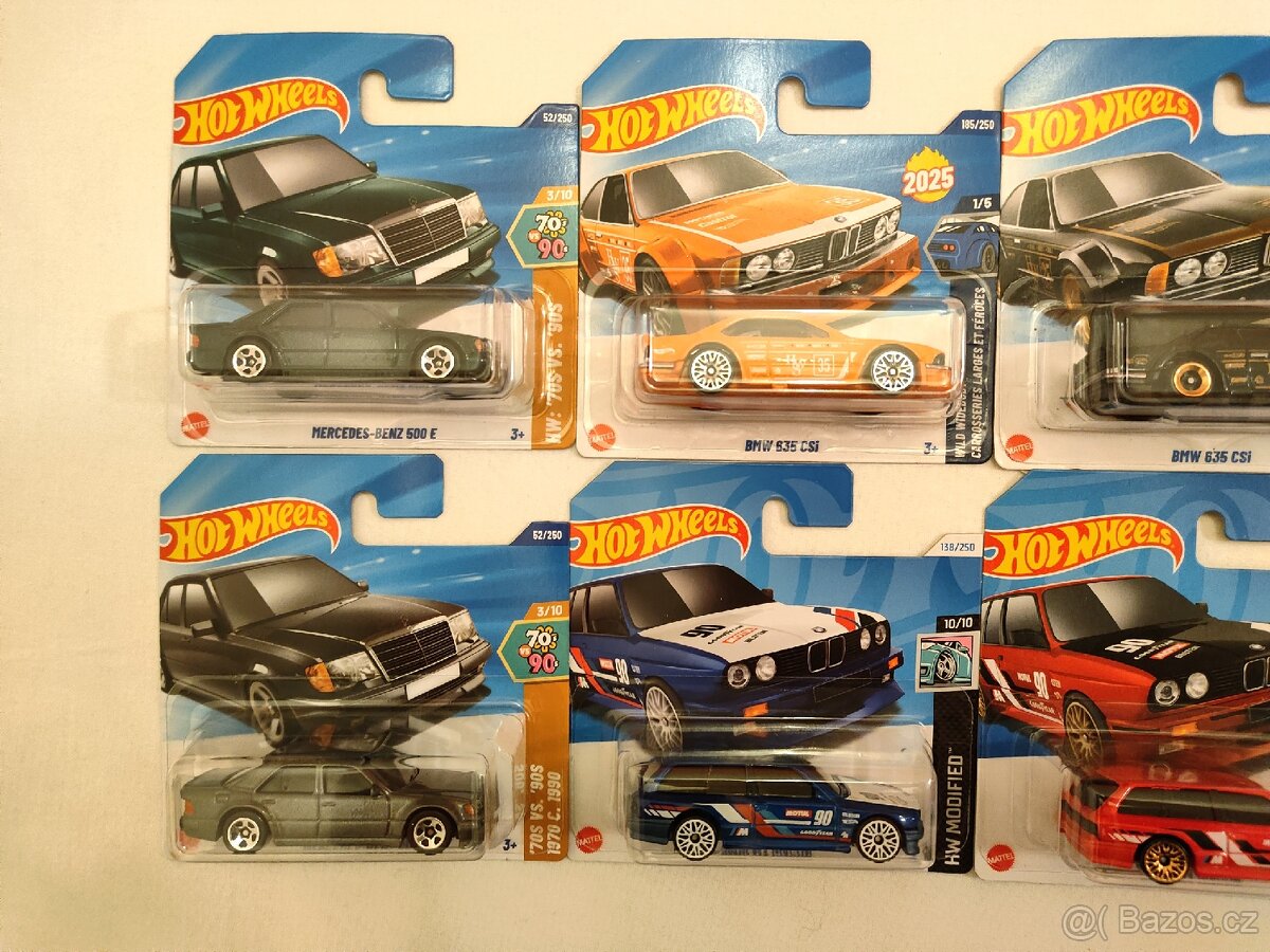 HOT WHEELS BMW/MERCEDES - 2