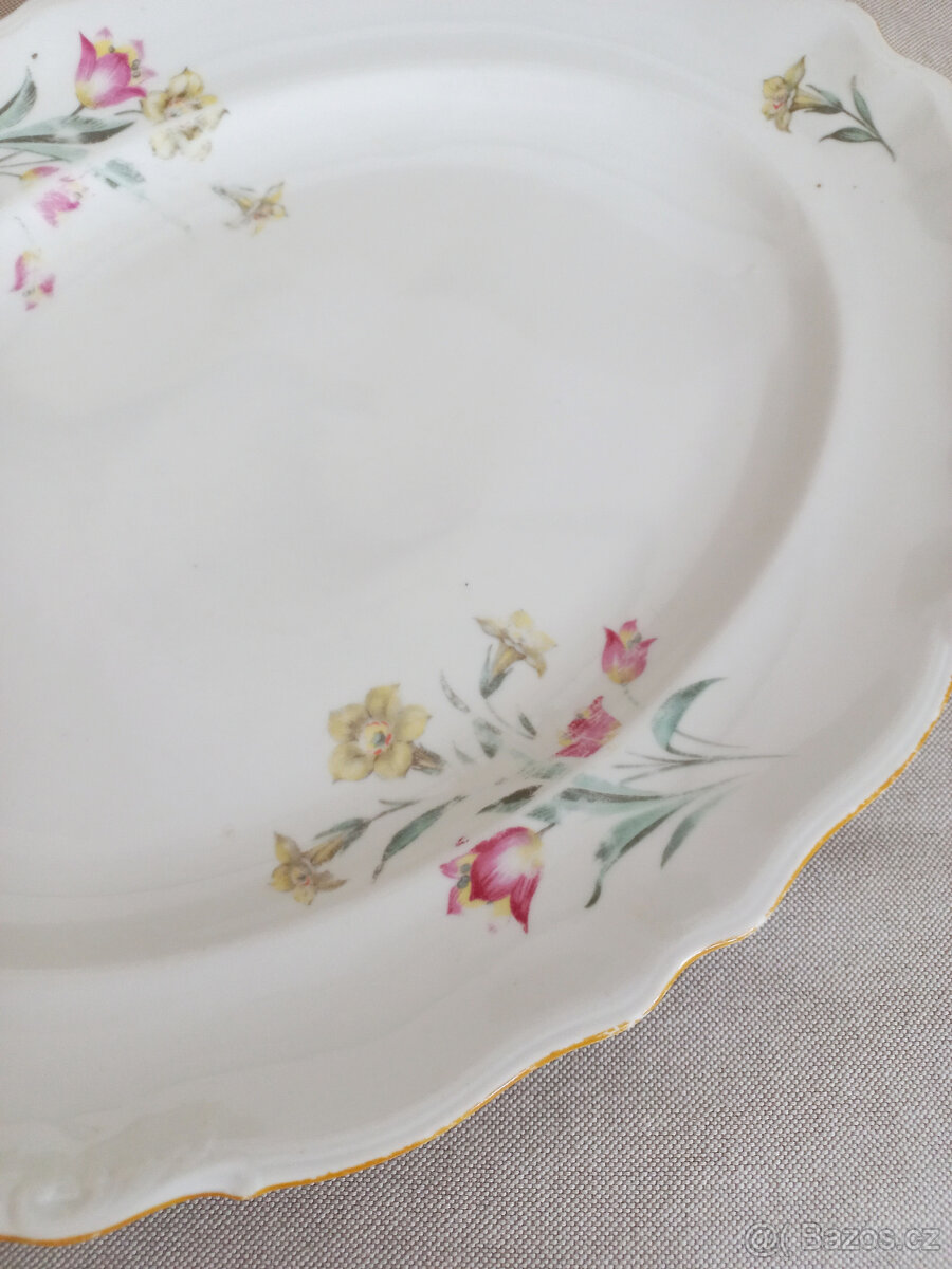 Starý malovaný tác Epiag - 2