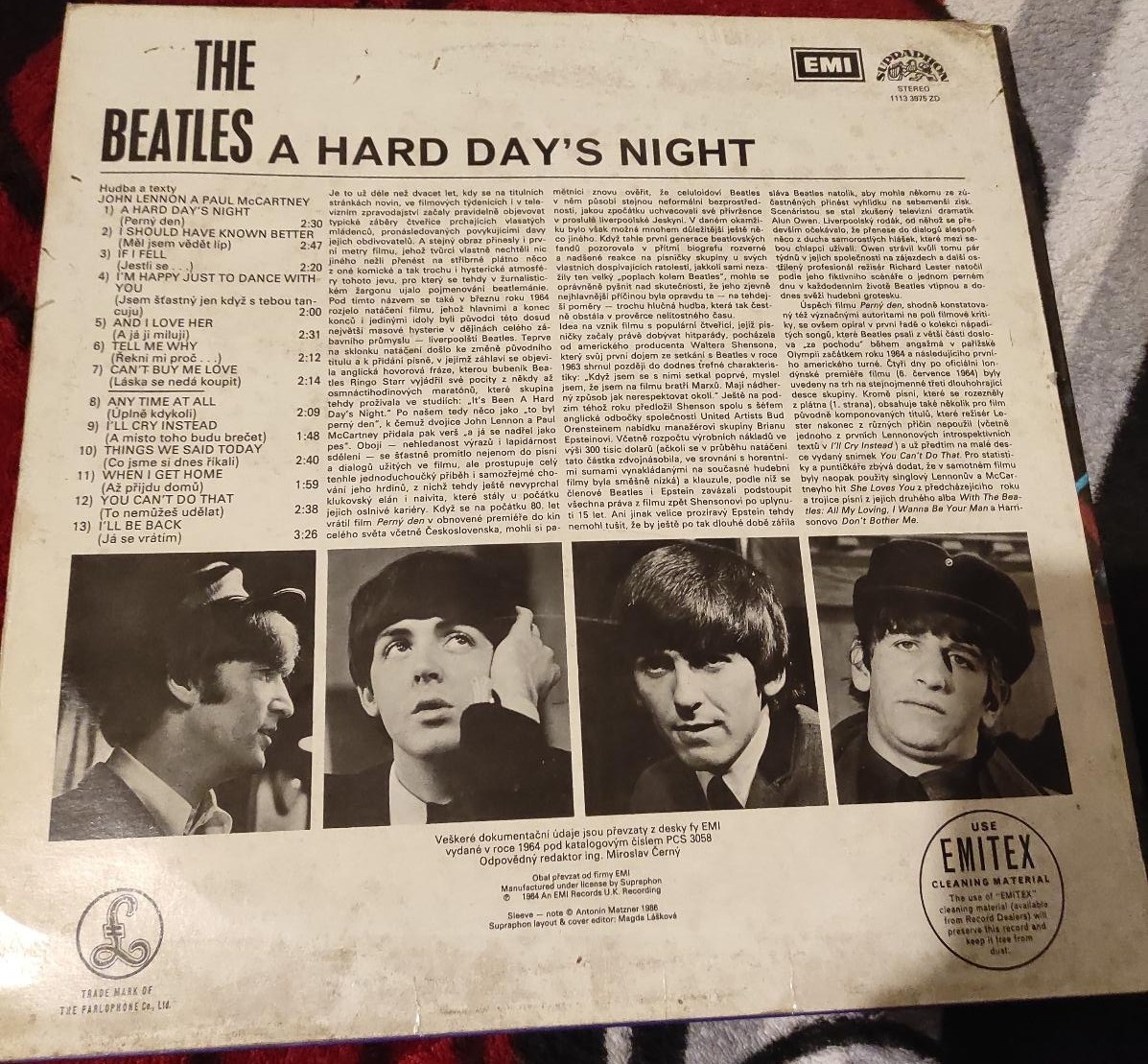 LP - The Beatles – A Hard Day's Night - 2
