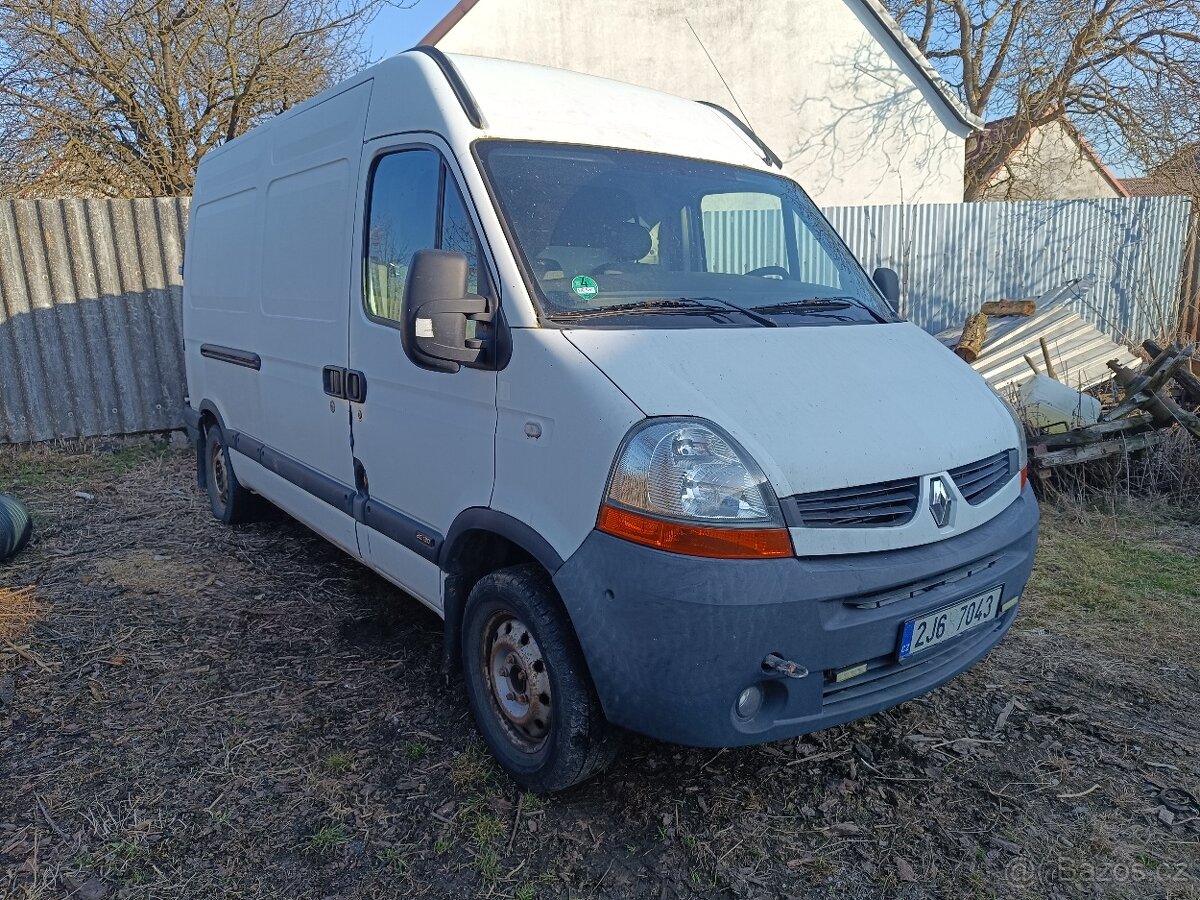 Renault master 2.5 dci Nové turbo - 2