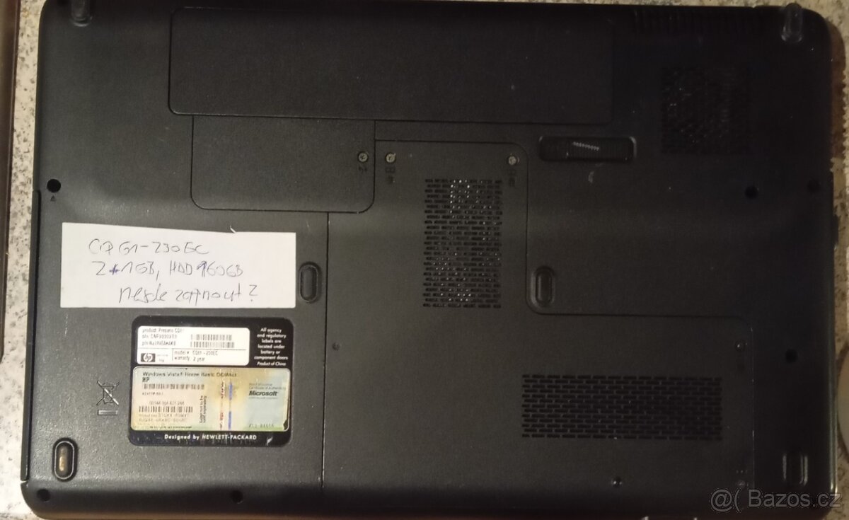 Notebooky ACER HP DELL na díly na opravu - 2