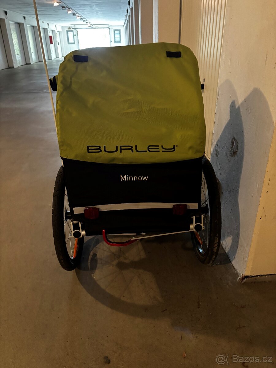 CYKLO VOZÍK BURLEY MINNOW LIMET - 2