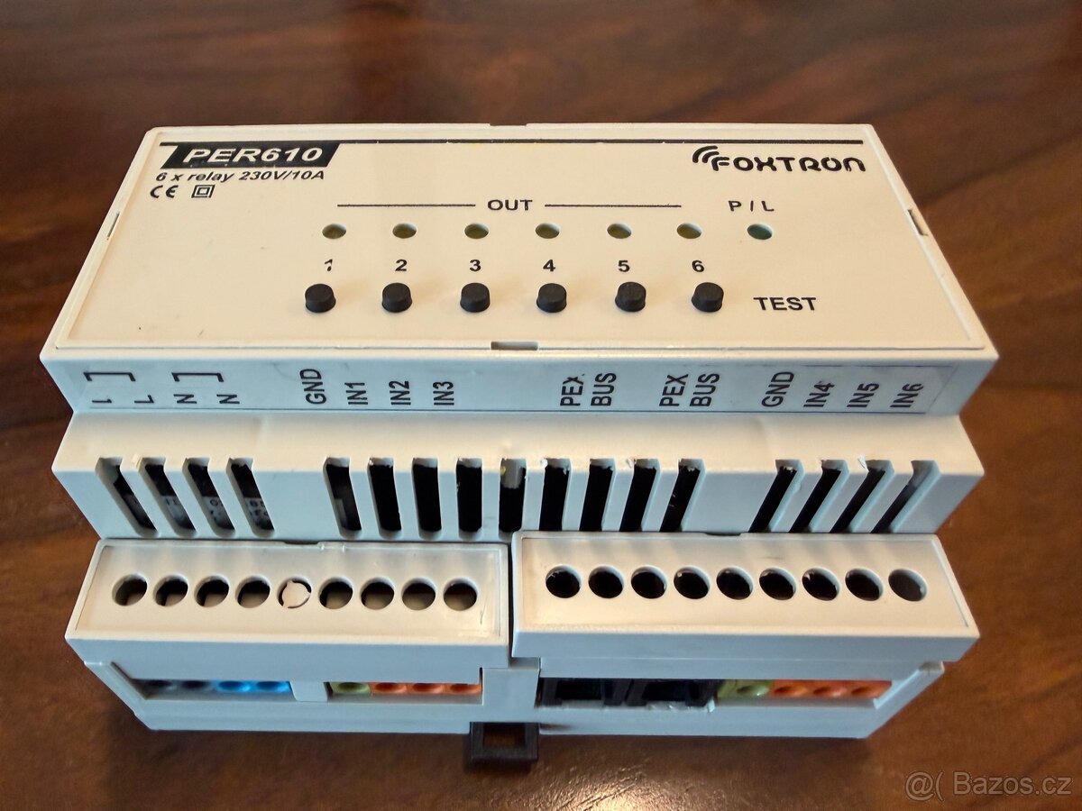 Foxtrot PER610 – 6× relé 230V/10A - 2