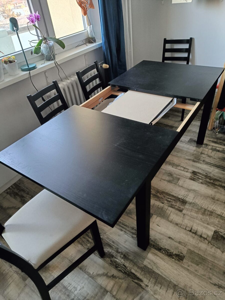 Extendable table ikea BJURSTA - 2