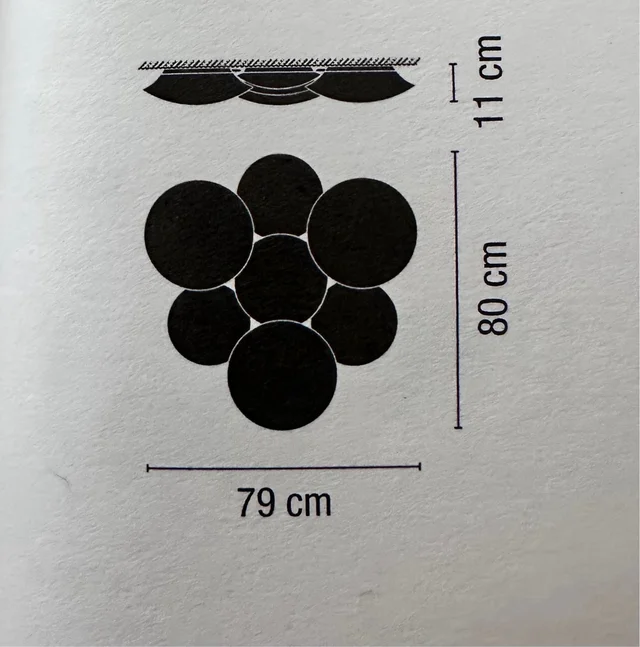 Designové stropní světlo Vibia Puck - 2