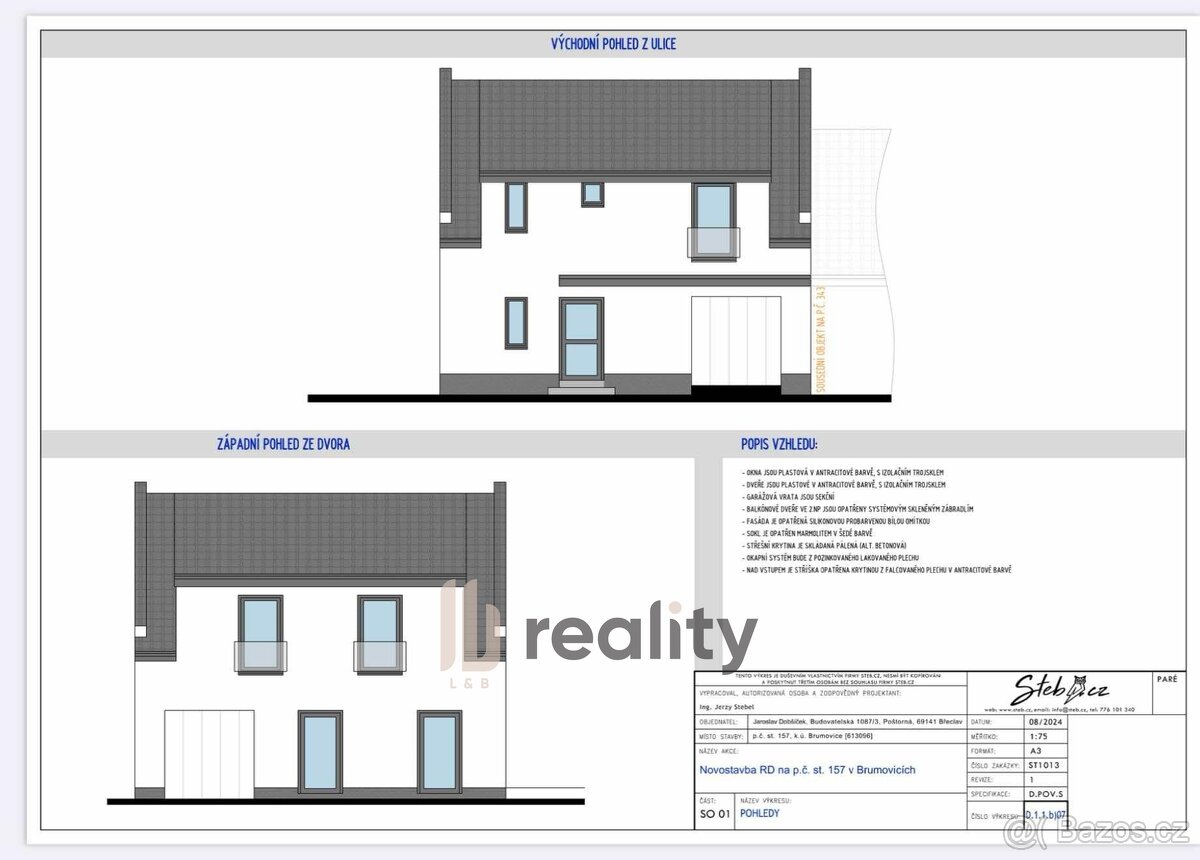 Prodej nemovitosti k demolici s hotovým projektem rodinného - 2