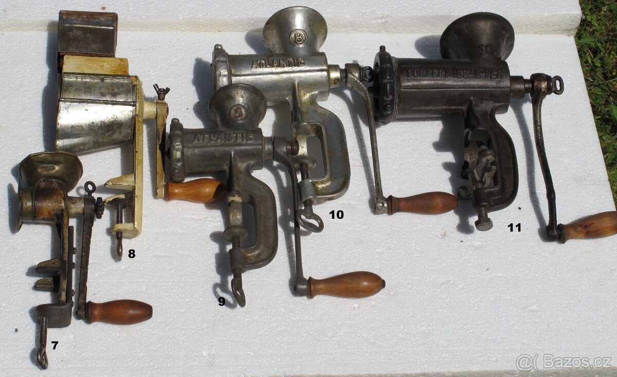 Ruční mlýnek na maso, mák, strouhanku - 2