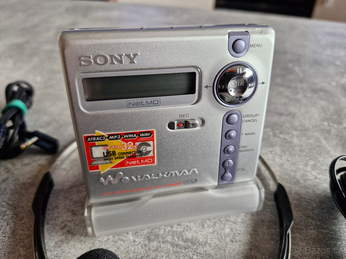 Prodáno MINIDISC recorder SONY MZ-N707 - 2
