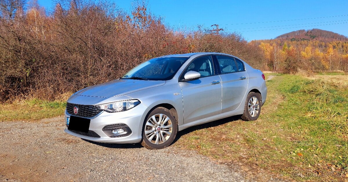 Fiat Tipo 1.6 MJ 88kW, 2016, 224 000 km, klima, tažné zař. - 2