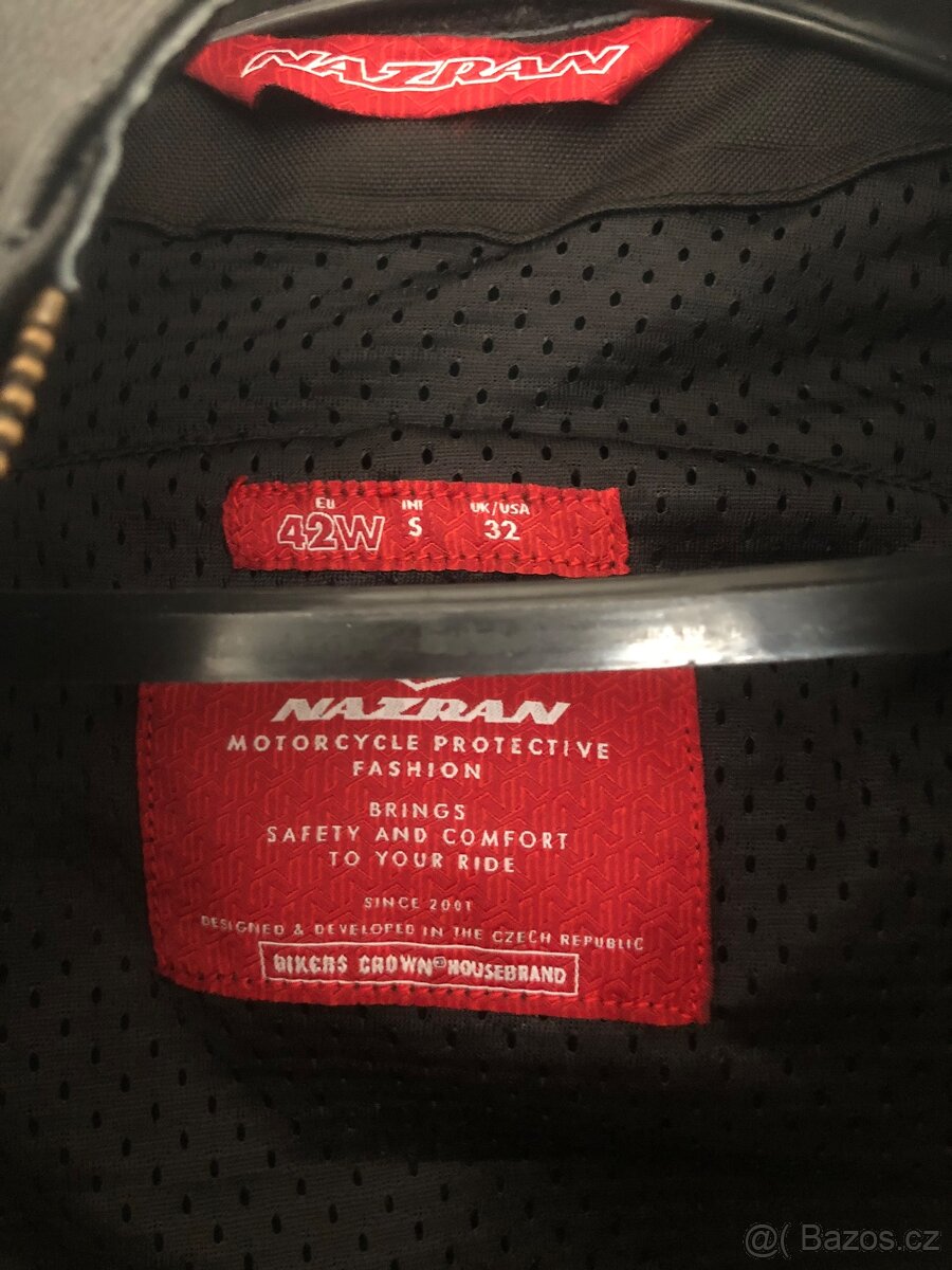 Motorkářská dámská bunda Nazran 2.0 Burbs - 2