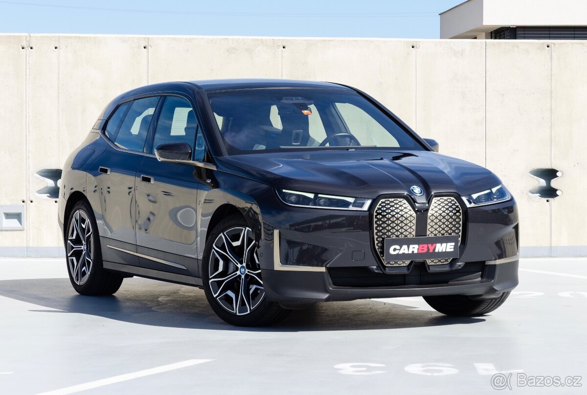 BMW iX xDrive40, Masáž, H&K, Tažné, DPH - 2