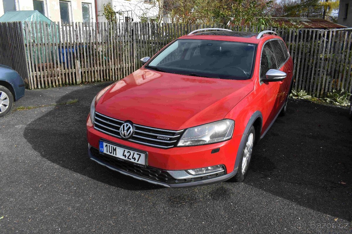 Os.aut. VW Passat, 2,0 TSI 4Mot. DSG Alltrack-prodej dražbou - 2