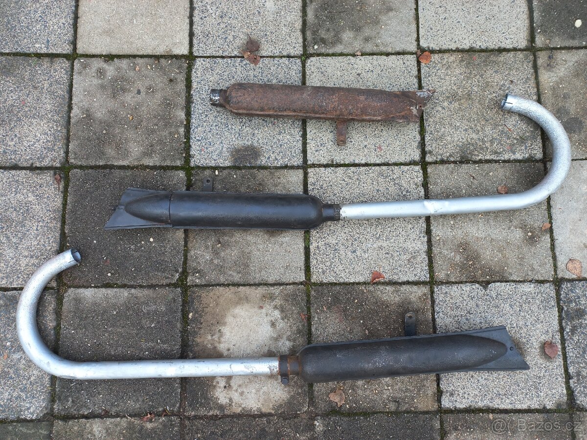 ČZ Předvalečná - Výfuky - 2