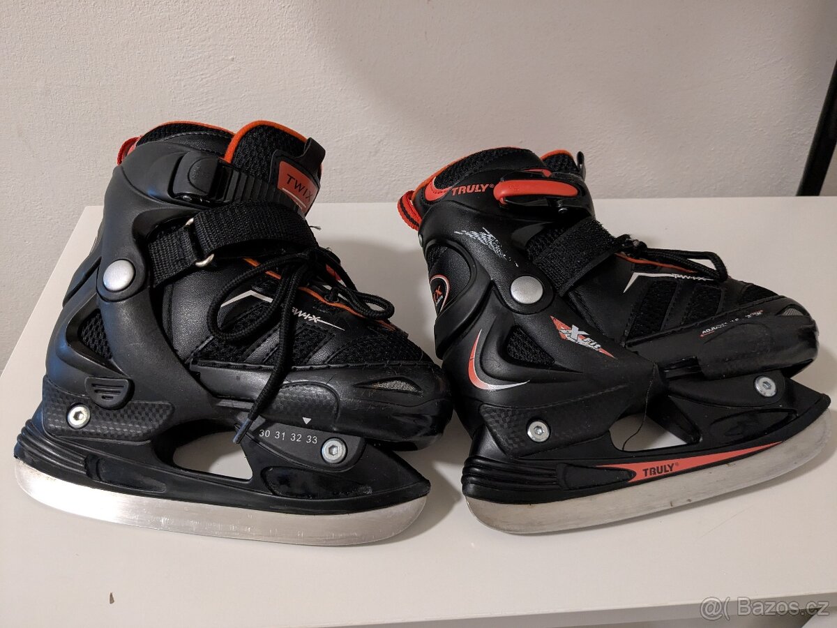 Detske rostouci brusle 2v1 (ledove/inline) vel. 30-33 - 2