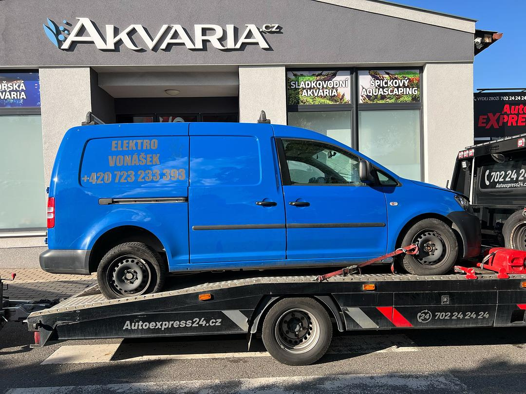 Vůz na díly VW Caddy 3 2K FL maxi 2011 CAYD MHZ modrá/L510 - 2