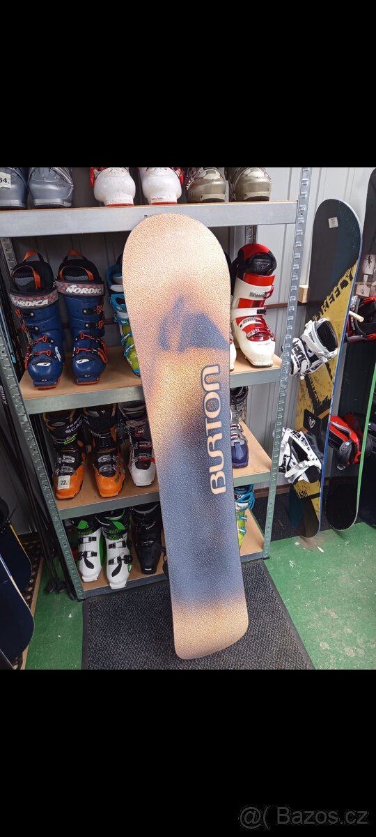 Snowboard Nitro 148cm s vázáním Raiden, ve výborném stavu - 2